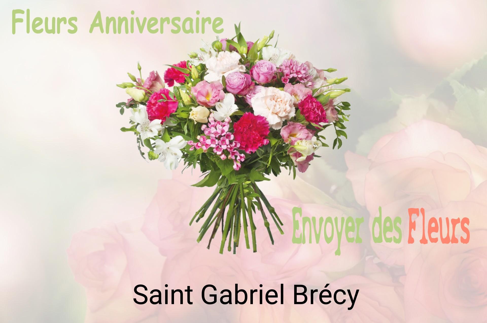 Bouquet de fleurs d’anniversaire livré à Saint-Gabriel-Brécy