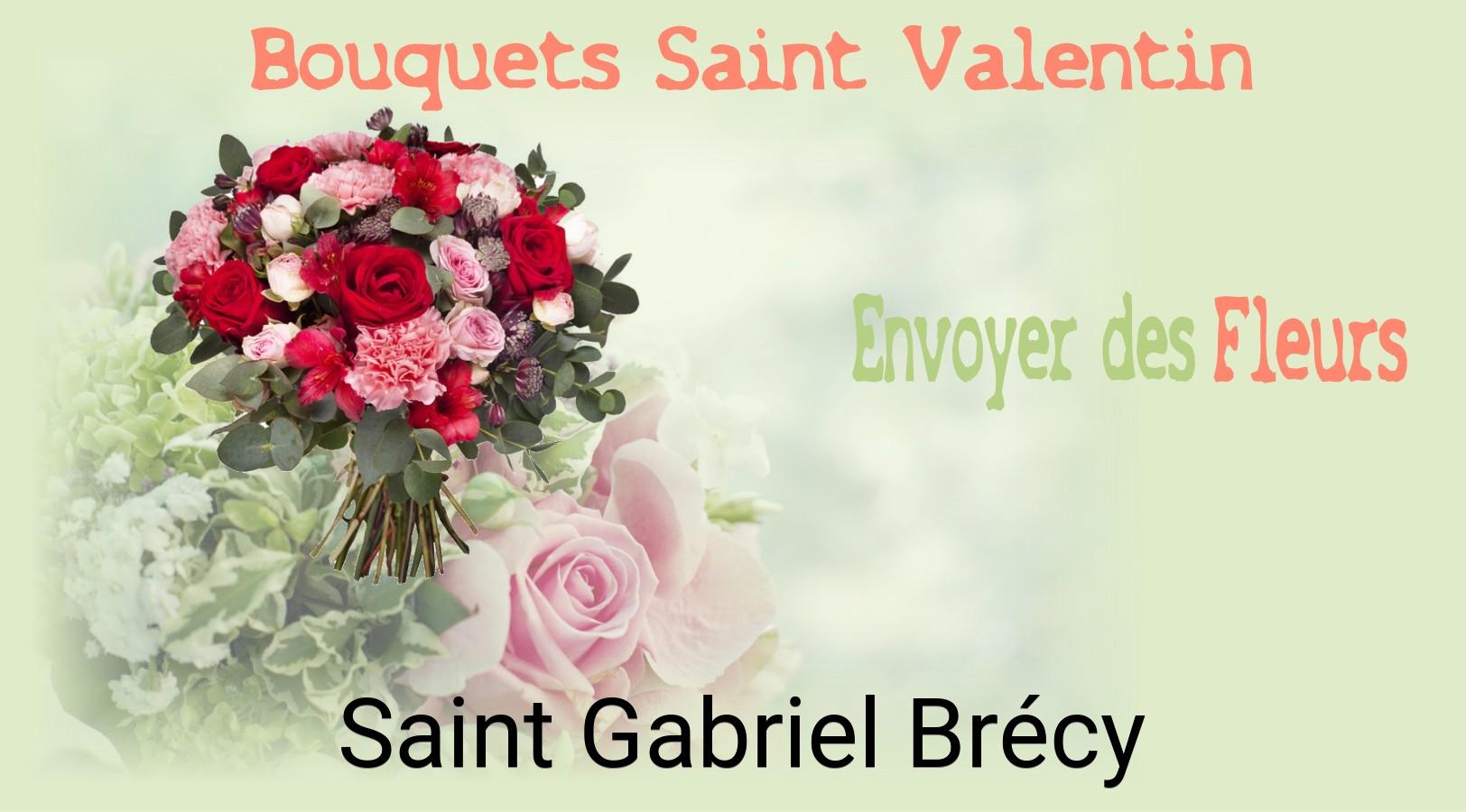 Roses de Saint-Valentin livrées à Saint-Gabriel-Brécy